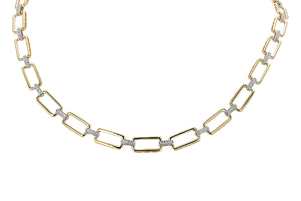 L292-25256: NECKLACE .50 TW (17")