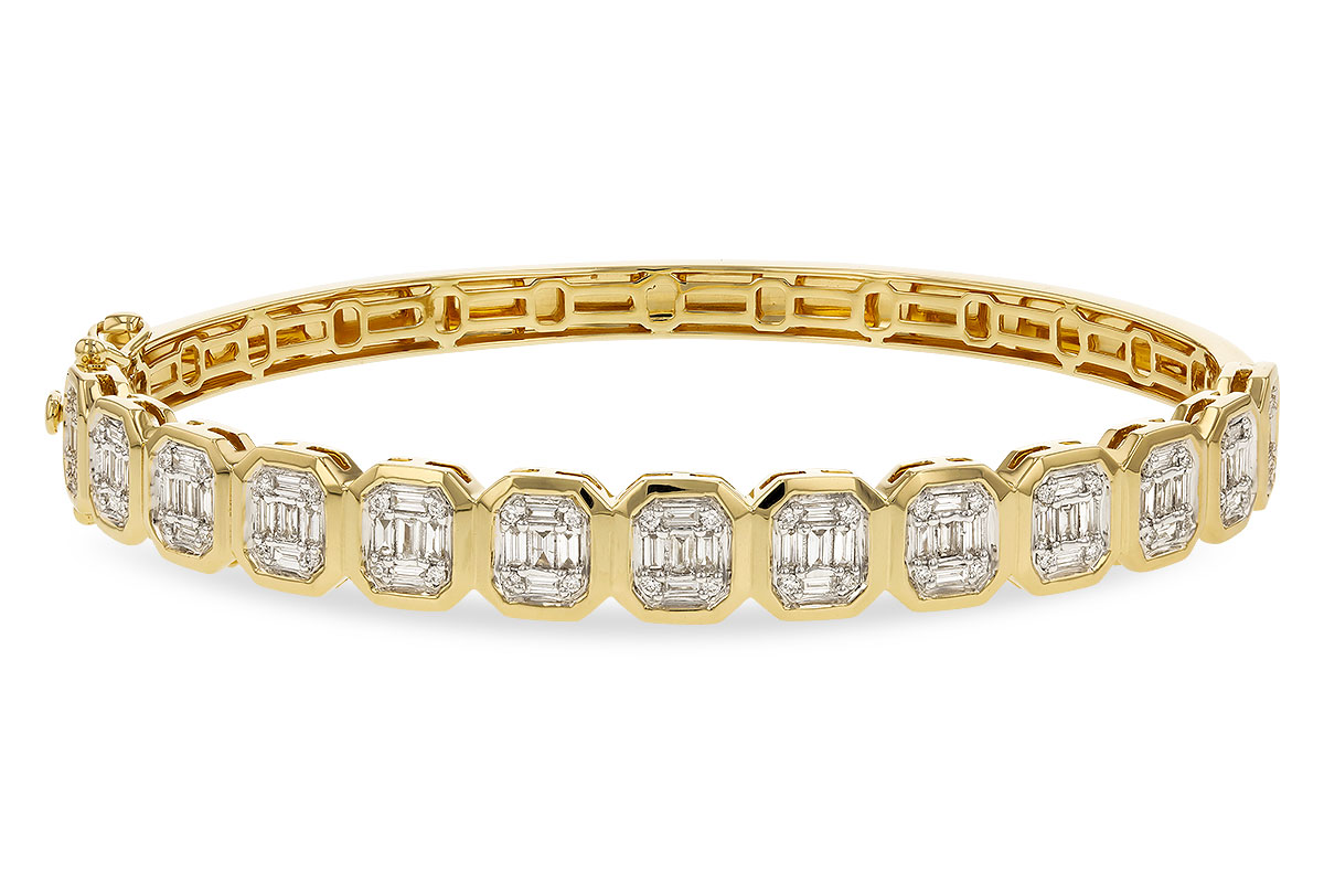 L293-09792: BANGLE .81 TW BAGUETTE 1.00 TW