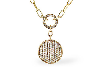L293-11565: NECKLACE .92 TW (17")