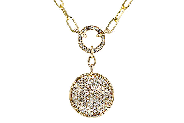 L293-11565: NECKLACE .92 TW (17")