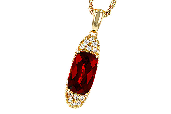 L293-16101: NECK 2.45 GARNET 2.55 TGW