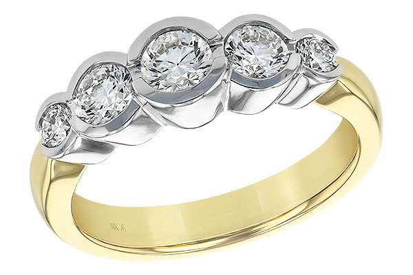 M111-33401: LDS WED RING 1.00 TW