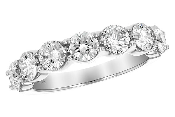 M111-33438: LDS DIA WED RG 2.00 TW (7 STONES)