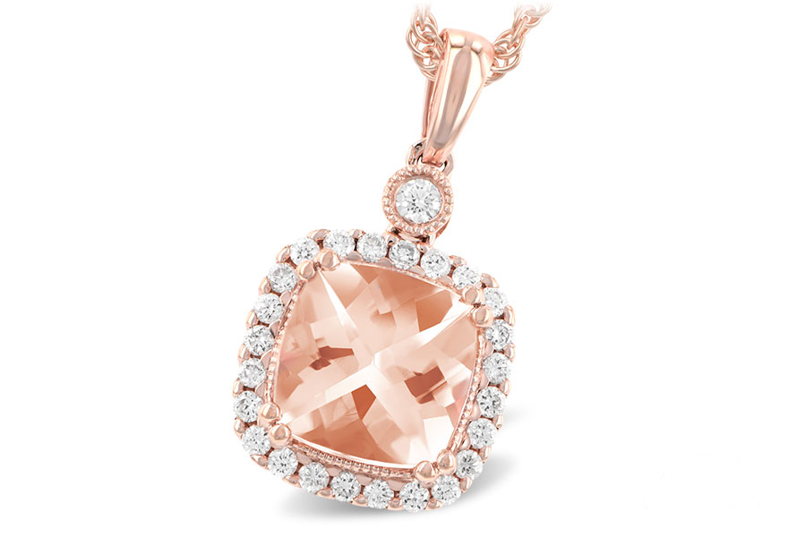 M204-93410: NECK 1.09 MORGANITE 1.26 TGW (7MM MORG)