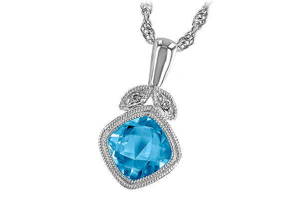 M204-97947: NECK 1.05 BLUE TOPAZ 1.06 TGW