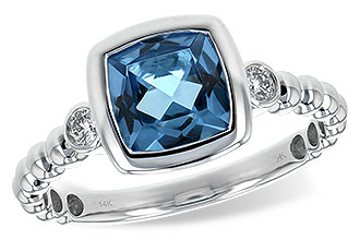 M207-66147: LDS RG 1.57 BLUE TOPAZ 1.65 TGW