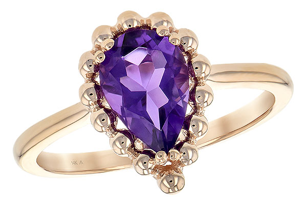 M207-67974: LDS RING 1.06 CT AMETHYST