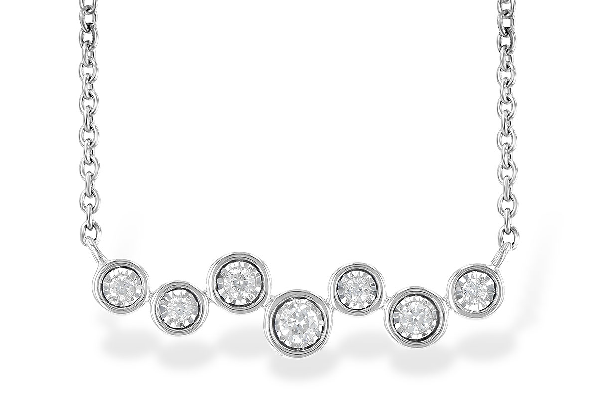 M208-61629: NECKLACE .13 TW