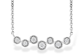 M208-61629: NECKLACE .13 TW