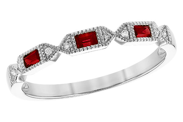 M291-30710: LDS WED RG .12 RUBY .14 TGW