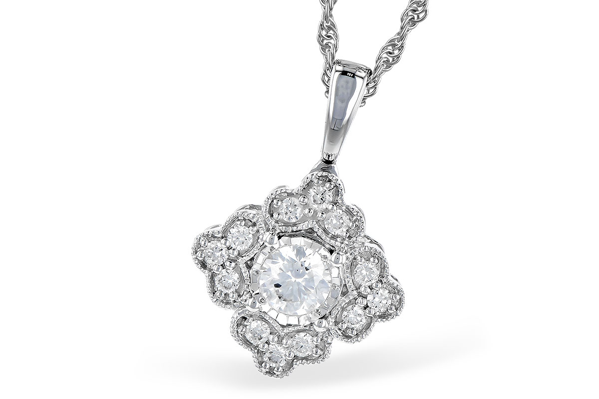 M291-31610: NECKLACE .15 BR .25 TW