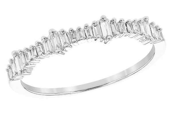 M291-34329: LDS WED RG .20 TW BAGUETTES