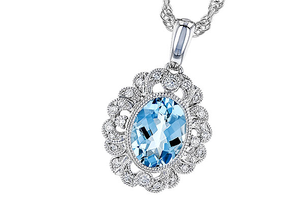M292-20692: NECK .98 AQUA 1.12 TGW (8x6MM AQ)