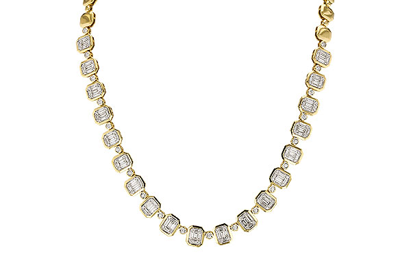 M293-09783: NECKLACE 2.48 BAG 2.95 TW