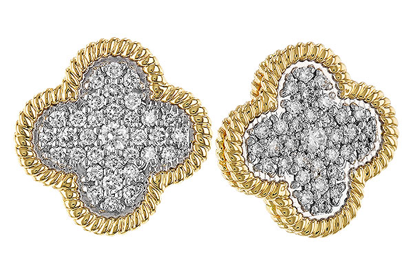 M293-14329: EARRINGS .50 TW